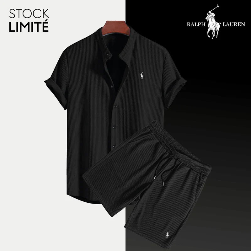 Exclusive Men's 2-Piece Shorts and Shirt Set