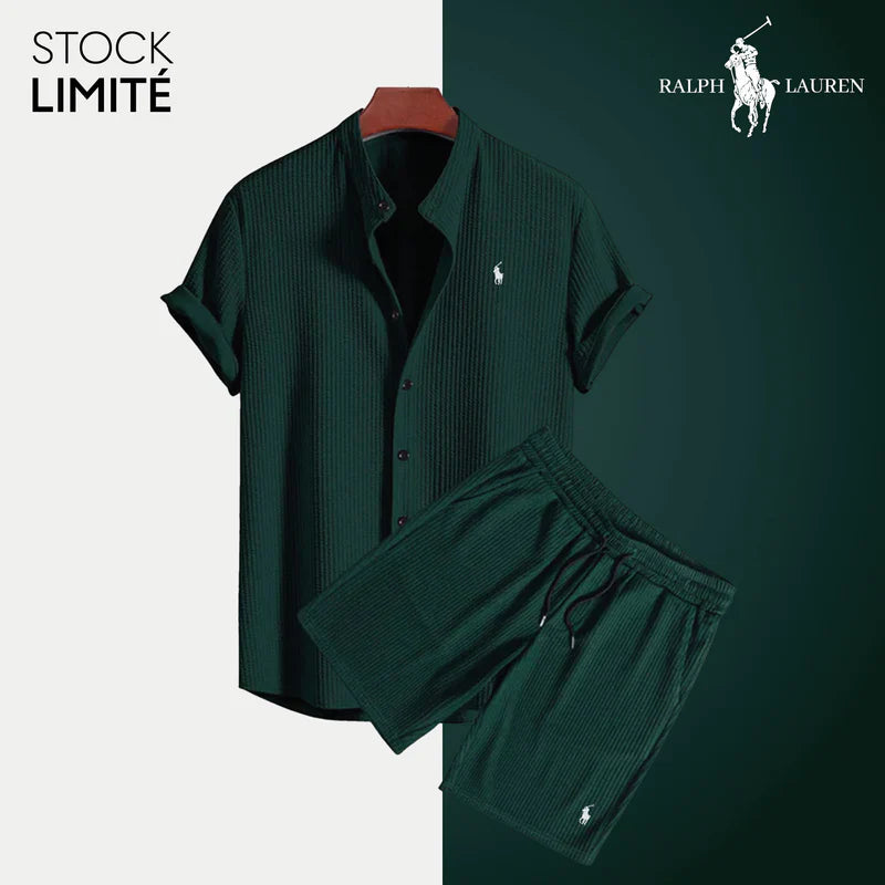 Exclusive Men's 2-Piece Shorts and Shirt Set