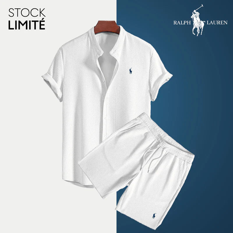 Exclusive Men's 2-Piece Shorts and Shirt Set